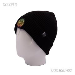 BIGSPIN - BEANIE BORDADO UNISEX BSCH02 - Azul