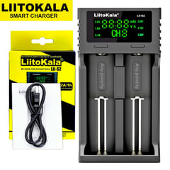 LIITOKALA - Lii-S2 Cargador Inteligente de batería de Litio 18650 otros