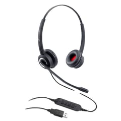 VT - Auricular Biaural VT6300 con cable USB