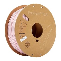 POLYMAKER - Filamento Polyterra PLA Rosado Pastel 175mm 1Kg