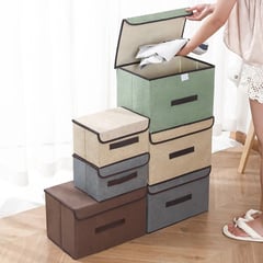 OEM - Organizador elegante caja de almacenamiento multifuncional Marron