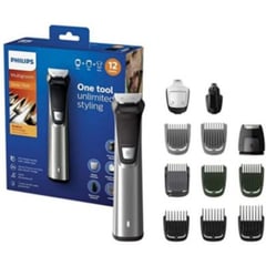 PHILIPS - Afeitador Multigroom MG7735 Para Cabello Rostro y Cuerpo