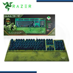 RAZER - TECLADO BLACKWIDOW V3 HALO INFINITE ED MECH GREEN