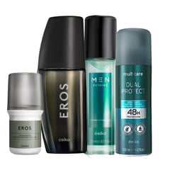 ESIKA - Eros perfume de hombre con deo refresh y deo spray