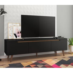 PAZART MUEBLES - Mesa de Tv Siena Negro