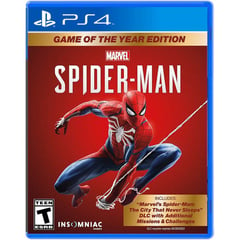 Marvel Spider Man Ps4 - Spider Man Game Of The Year Edition Ps4