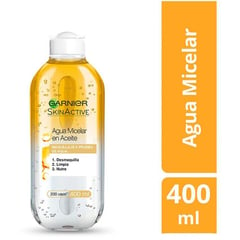 GARNIER - Agua micelar con aceite óleo 400 ml skin active