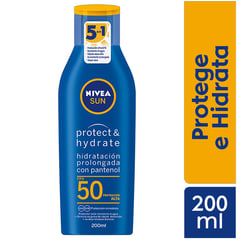 NIVEA - Protector Solar Protege e Hidrata FPS 50 frasco 200ml