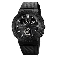 SKMEI - Reloj Dark 1881 Hibrido Multifuncion Deportivo - Negro