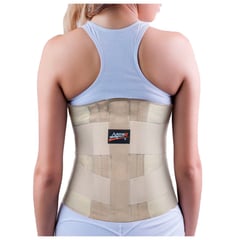 ARGYM - Faja Sacro Lumbar Varillas de Aluminio Talla M