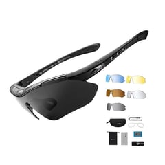 ROCKBROS - Lentes de sol polarizados con protección uv400 -