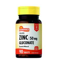 SUNDANCE - Zinc Quelado 50 MG 90 Tabletas