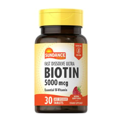 SUNDANCE - Biotina 5000 MCG 30 Tabletas