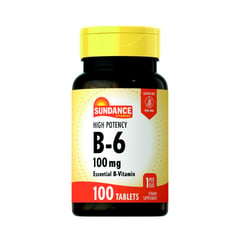 SUNDANCE - Vitamina B6 100 mg 100 Tabletas