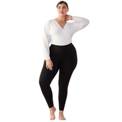 IMPORTADO - LEGGINS A LA CINTURA CALENTADOR INTERIOR MICROPOLAR TALLA L-XXL PLUS