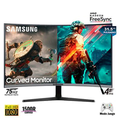 SAMSUNG - Monitor Curvo LC32R500FHLXPE 32 75Hz 4MS