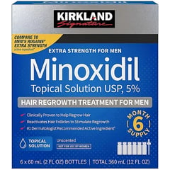 KIRKLAND - MINOXIDIL 6 UNIDADES