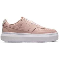 NIKE - Zapatilla-Nike Court Vision Alta Leather DM0113-600 - Palo rosaBlanco