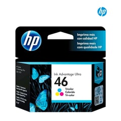 HP - Cartucho 46 Tricolor CZ638AL original