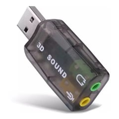 SEISA - Tarjeta De Sonido Externa 5.1 Usb