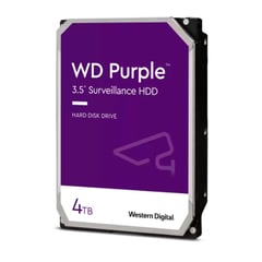 WESTERN DIGITAL - Disco Duro WD Purple 4tb Vigilancia