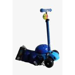 OLLIE - Scooter Niños Plegable Luces Kit de proteccion - Azul