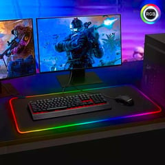 MADTRONIX - Mouse Pad Gamer Rgb Retro Iluminada XL 80x30cmx04mm