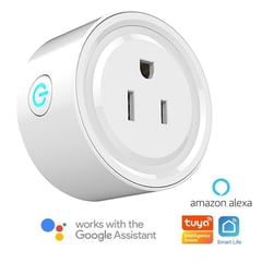 GENERICO - Enchufe Inteligente Smart Wifi Domotica Google home Assitant y Alexa