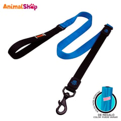 DOCO - Correa De Perro Bungee 121Cm Talla L Azul 25X120Cm