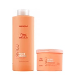 WELLA - Shampoo Nutritivo 1000ml  +Mascarilla 500ml Invigo Nutri Enrich