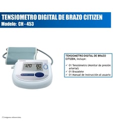 TENSIOMETRO DIGITAL DE BRAZO CH-453 - BLANCO
