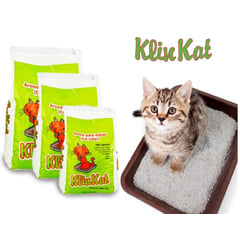 KLINKAT - arena para gatos con bentonita natural 3kg
