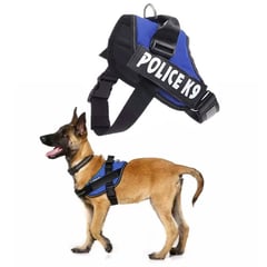 GENERICO - Pechera Arnes Ajustable para Perros - Azul M