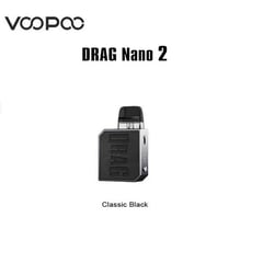 VOOPOO - Voopoo Drag Nano 2 800mAh 20W 2ml - COLOR CLASSIC BLACK