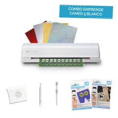 SILHOUETTE - COMBO EMPRENDE - PLOTTER CAMEO 5 BLANCO