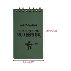 GENERICO - Cuaderno libreta waterproof acuático multipropósito.-