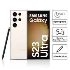 SAMSUNG - Galaxy S23 Ultra 512GB 12GB CREAM