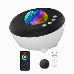 GENERICO - Proyector De Galaxias y Parlante Bluetooth Wifi con Alexa y Google