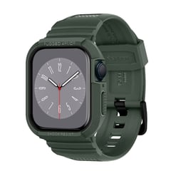 SPIGEN - Correa Case Rugged Armor Pro para Apple Watch 44-45 mm Verde