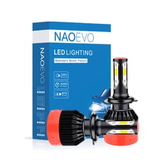 NAOEVO - Focos LED Serie K2 Base H11 9000LM