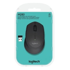 LOGITECH - Mouse M280 Wireless Black