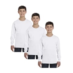 BOSTON - Pack x3 Polo Manga Larga Para NiÃ±os