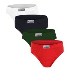 AMERICANO UNDERWEAR - Pack x4 Trusa Clásica Americano Multicolor