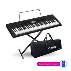 CASIO - TECLADO CTK-3500 PACK SENSIBLE