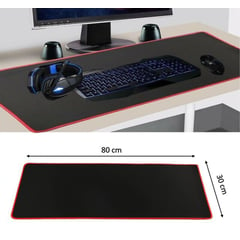 GENERICO - Pad Mouse Gaming - Alfombrilla para PC De 80x30cmx4mm