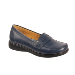 ALMENDRAS - Zapatos Escolar Mocasín Escolar EM-1122 Azul