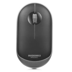 MICRONICS - Mouse Inalámbrico Recargable Brickell Negro