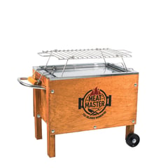 MEAT MASTER - Caja China Master Chica + Parrilla Galvanizada + Funda