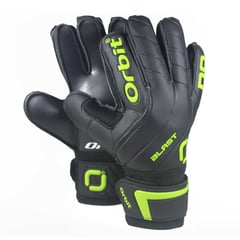 ORBIT - Guantes de Arquero Fútbol Blast Negro - Amarillo