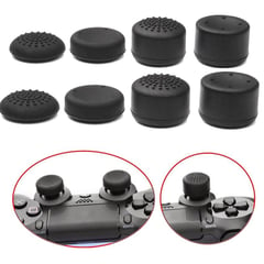 8 und Grips PS4 PS5 Protectores de JoyStick Mando PS4 PS5 Negro